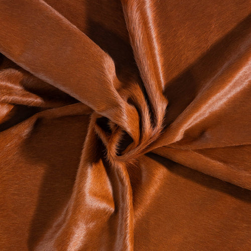 Brazilian Brown Cowhide Rug Size 7'9" L x 6'11" W 9004