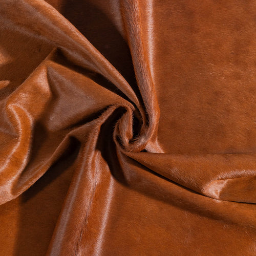Brazilian Brown Cowhide Rug Size 6'3" L x 5'7" W 9014