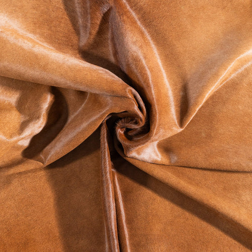 Brazilian Brown Cowhide Rug Size 6'4" L x 6'1" W 9018