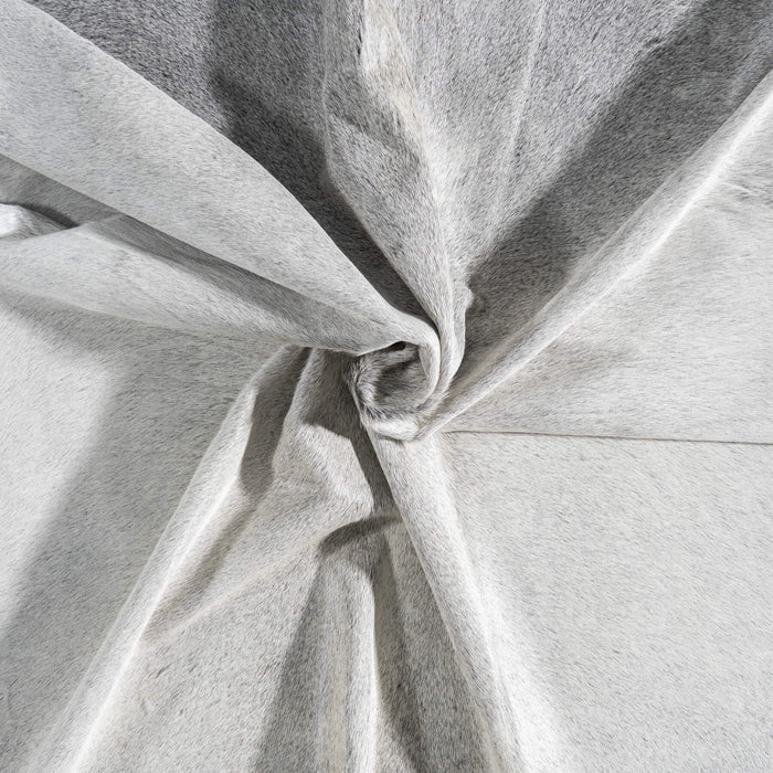 Brazilian Grey Cowhide Rug Size 7'11" L x 7'3" W 9069