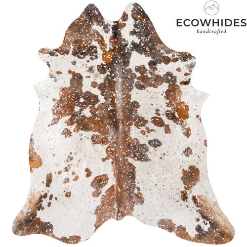 Brazilian Silver Metallic Cowhide Rug Size 7'5" L x 6'8" W 9089