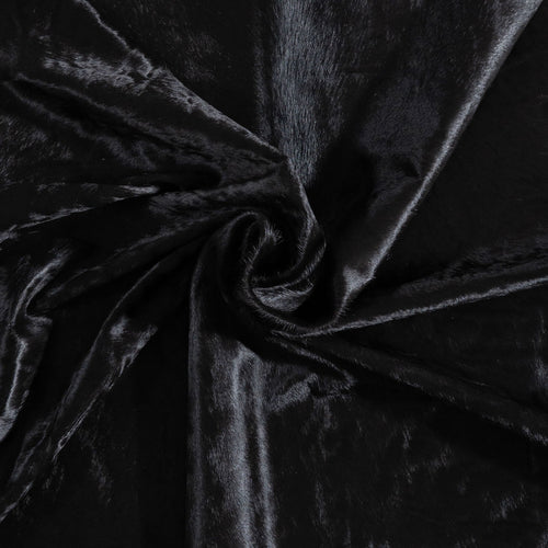 Brazilian Solid Black Cowhide Rug Size 6'11" L x 6'1" W 9120