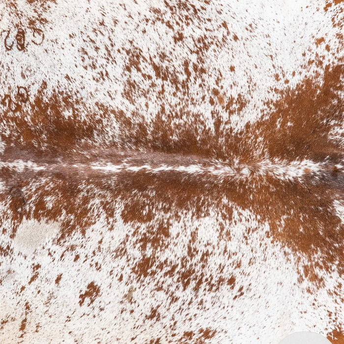 Brazilian Brown Salt and Pepper Cowhide Rug Size 6'5" L x 6'4" W 9164