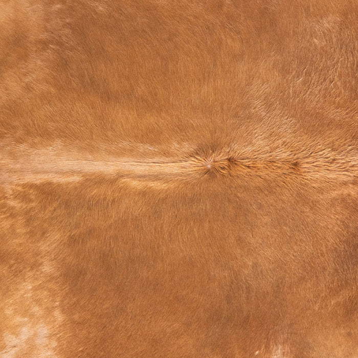 Brazilian Beige Cowhide Rug Size 7'3" L x 6'10" W 9171