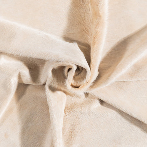 Brazilian Beige Cowhide Rug Size 7'7" L x 6'3" W 9172