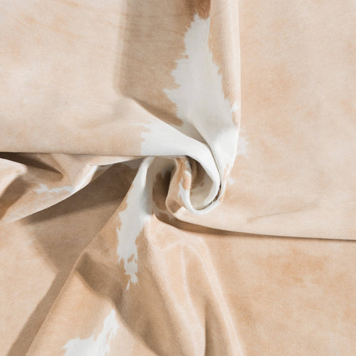 Brazilian Palomino and White Cowhide Rug Size 6'11" L x 5'9" W 9204
