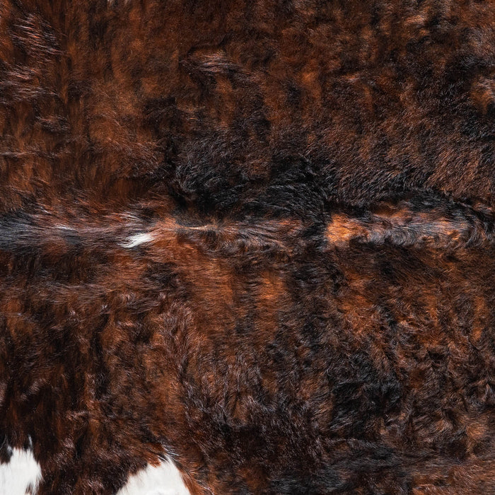 Tricolor Cowhide Rug Size 6'10" L x 5'11" W 9244