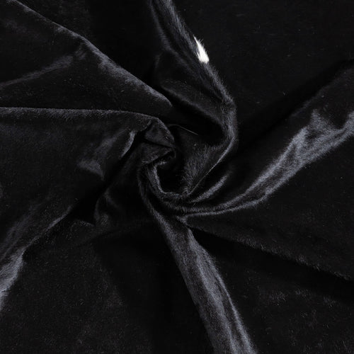 Black and White Cowhide Rug Size 7'9" L x 6'9" W 9259