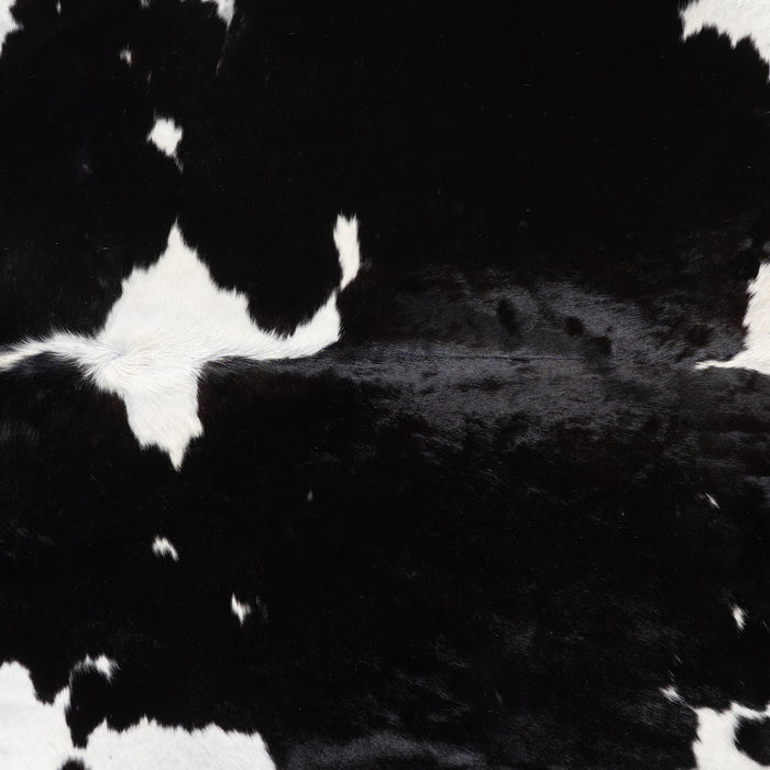 Black and White Cowhide Rug Size 8'3" L x 7'7" W 9264