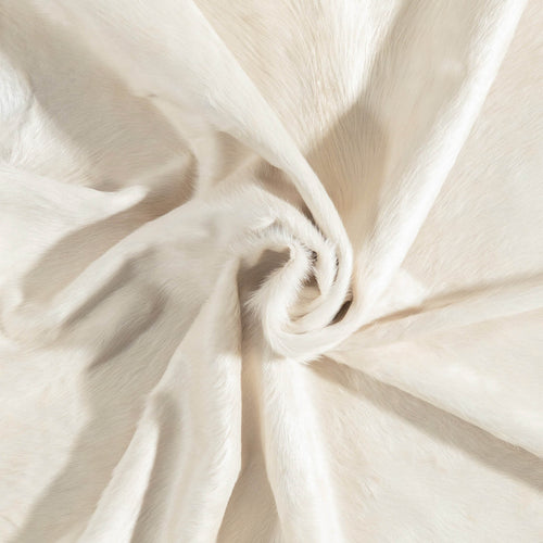 Brazilian Off White Cowhide Rug Size 8'2" L x 6'10" W 9293
