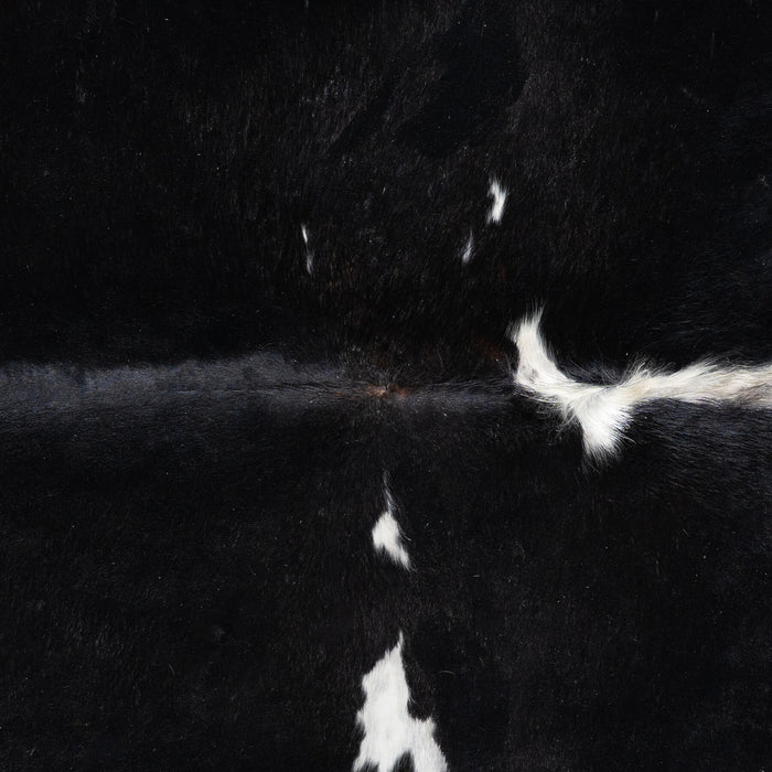 Black and White Cowhide Rug Size 8'1" L x 6'11" W 9311