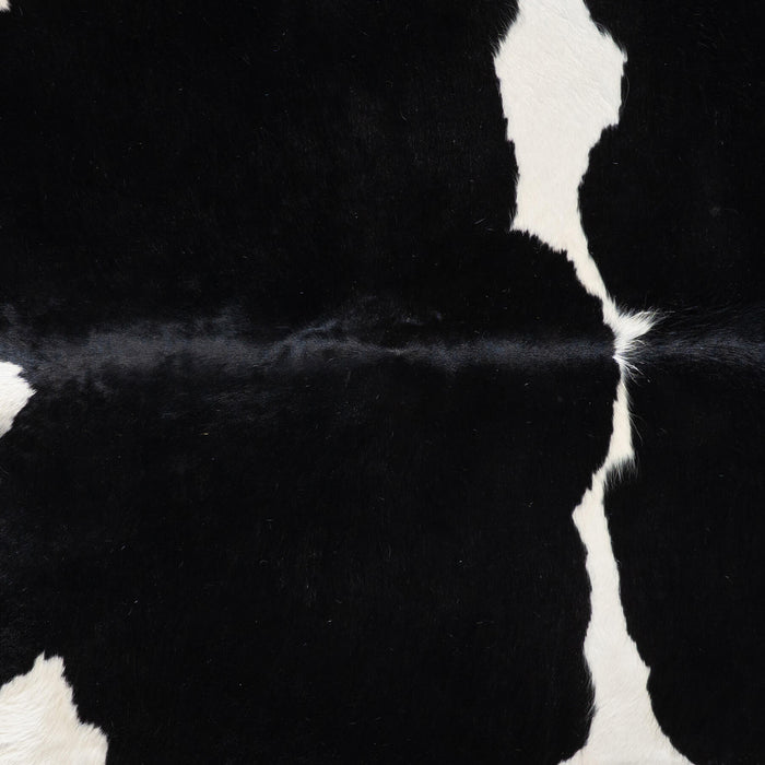 Black and White Cowhide Rug Size 7'11" L x 7'4" W 9317