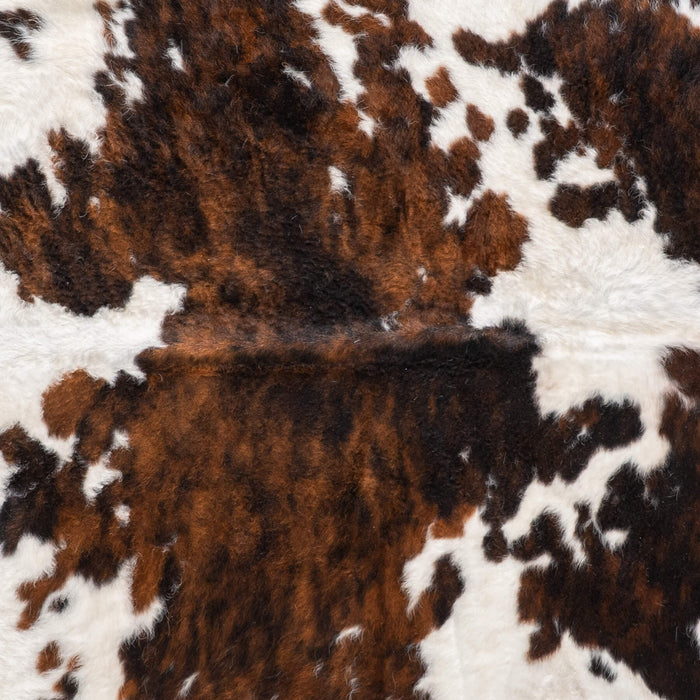 Tricolor Cowhide Rug Size 6'6" L x 6'3" W 9361