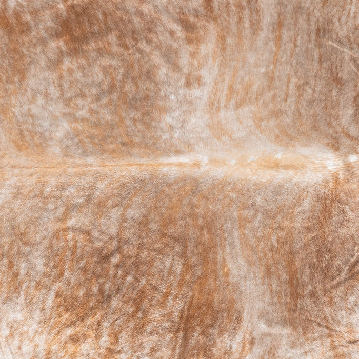 Palomino and White Cowhide Rug Size 8'5" L x 7'7" W 9424