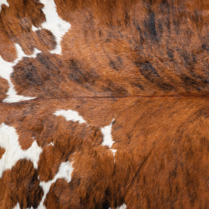 Tricolor Cowhide Rug Size 7'10" L x 6'7" W 9510