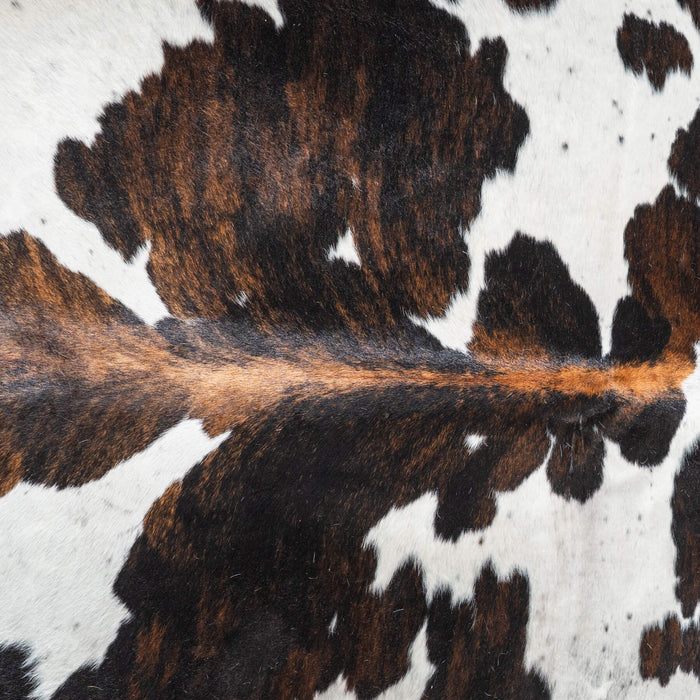 Tricolor Cowhide Rug Size 7'1" L x 6'1" W 9517