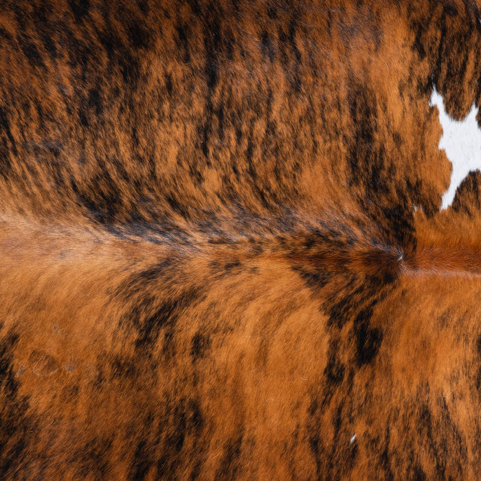 Brindle Cowhide Rug Size 7'1" L x 6'2" W 9562