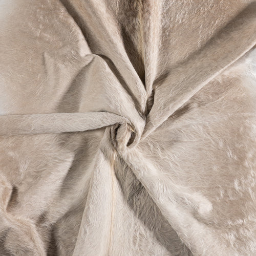 Brazilian Champagne Cowhide Rug Size 7'9" L x 7'5" W 6196