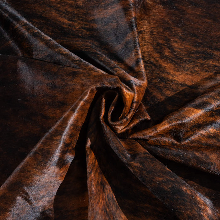 Brindle Cowhide Rug Size 8'0" L x 7'5" W 9645