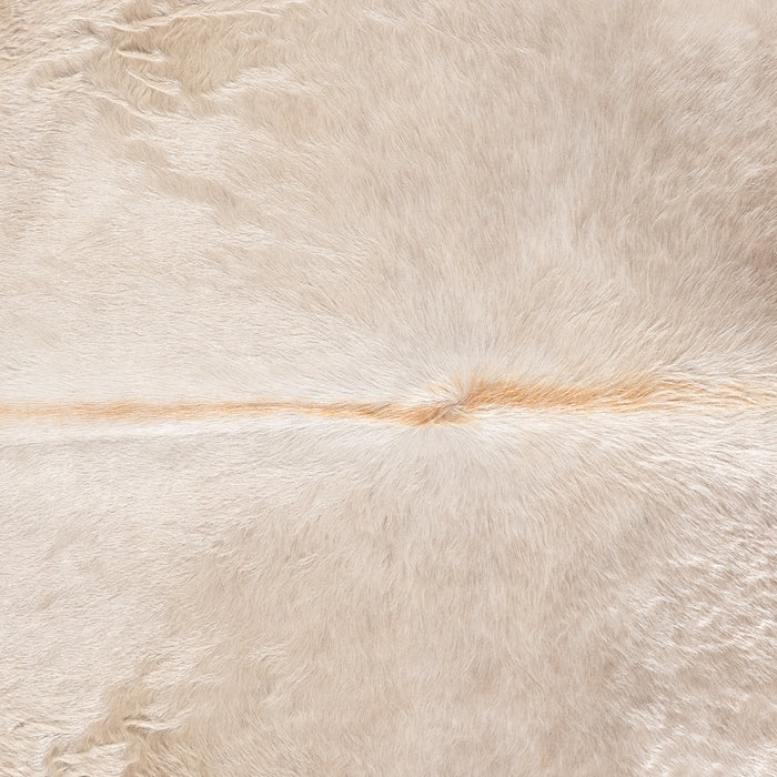 Brazilian Champagne Cowhide Rug Size 7'6" L x 6'9" W 6199