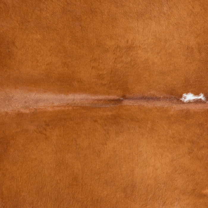Brazilian Brown and White Cowhide Rug Size 8'5" L x 7'9" W 9962