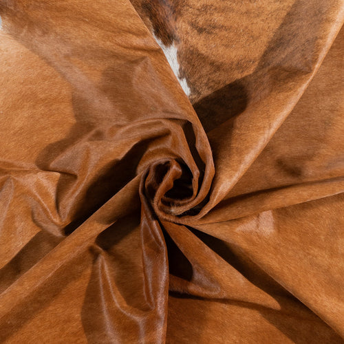 Brazilian Brindle Cowhide Rug Size 7'5" L x 6'8" W 9963