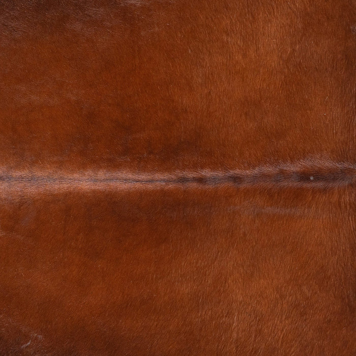 Brazilian Mahogany Cowhide Rug Size 8'1" L x 6'4" W 9985