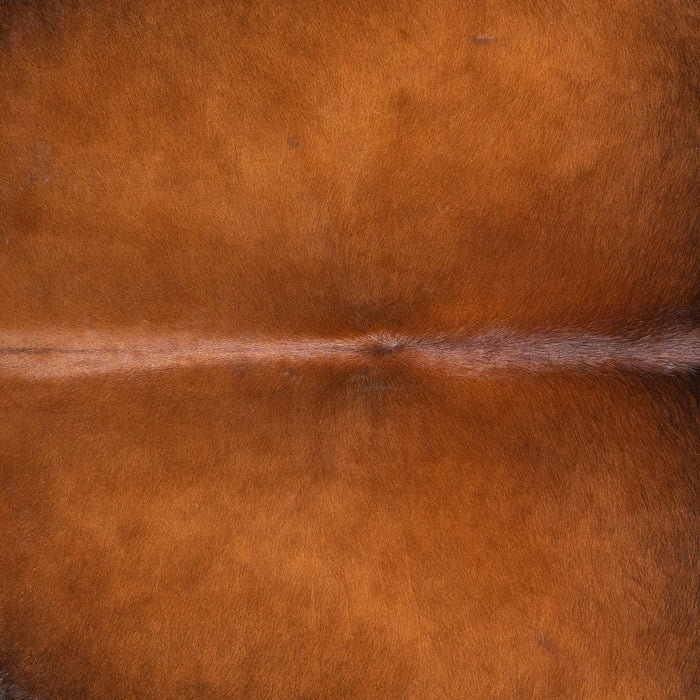 Brazilian Mahogany Cowhide Rug Size 7'7" L x 7'1" W 9988
