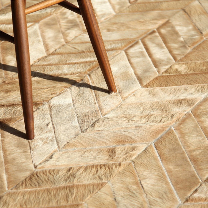 Cowhide Rug Swatch 5|Choose Your Color:Beige