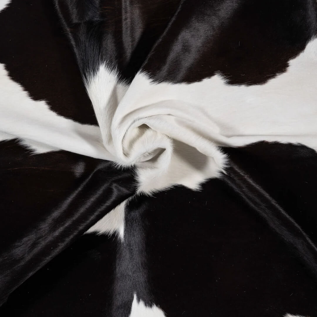 Black and white Cowhide Quality