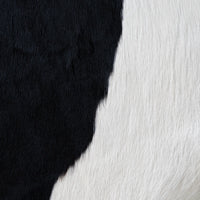 Cowhide Rug Swatch 5|Color:Black and White