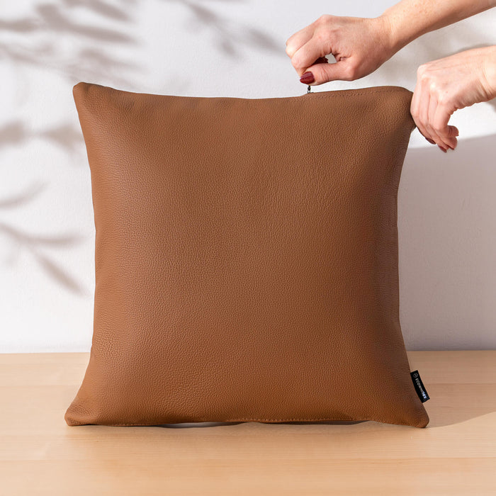 Saddle Leather Pillow