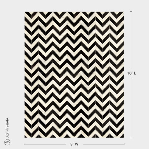 Capri Cowhide Rug Size 10 x 8 Feet on Sale