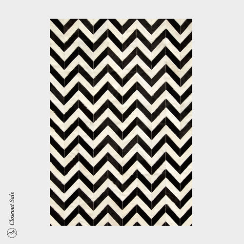 CAPRI Cowhide Rug Size 8 x 5 Feet on Sale