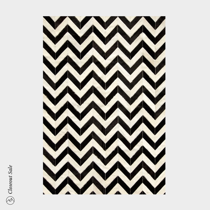 CAPRI Cowhide Rug Size 8 x 5 Feet on Sale
