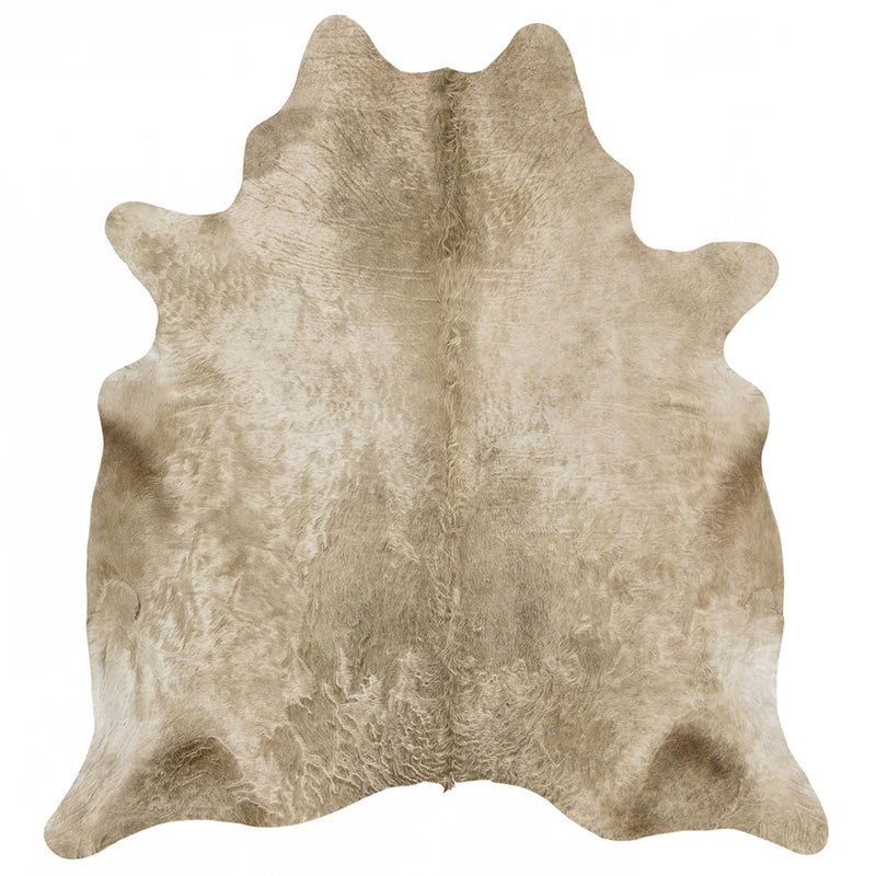 Champagne Brazilian Cowhide Rug: XXL