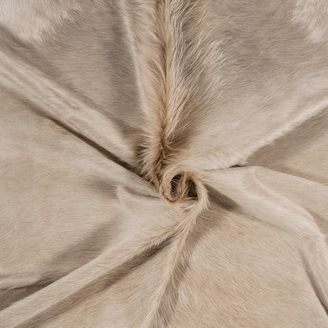 Champagne Cowhide Rug Quality