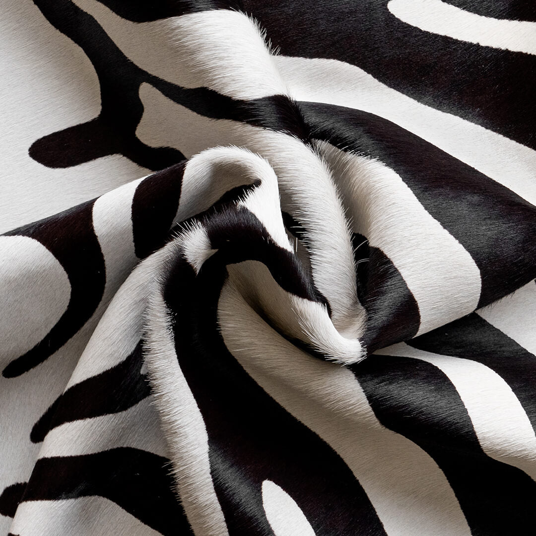 Zebra finest quality cowhide