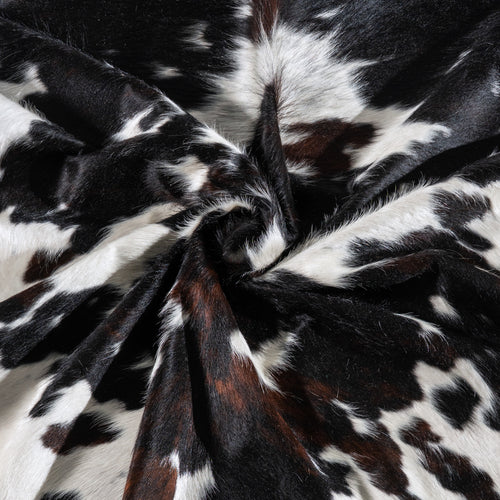 Tricolor Cowhide Rug Size 8'1" L x 6'8" W 6200