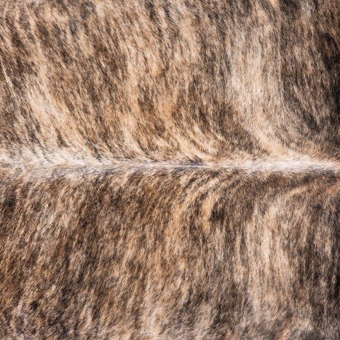 Brazilian Brindle Cowhide Rug Size 6'10" L x 6'4" W 5625