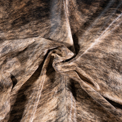 Brazilian Brindle Cowhide Rug Size 6'10" L x 6'4" W 5625