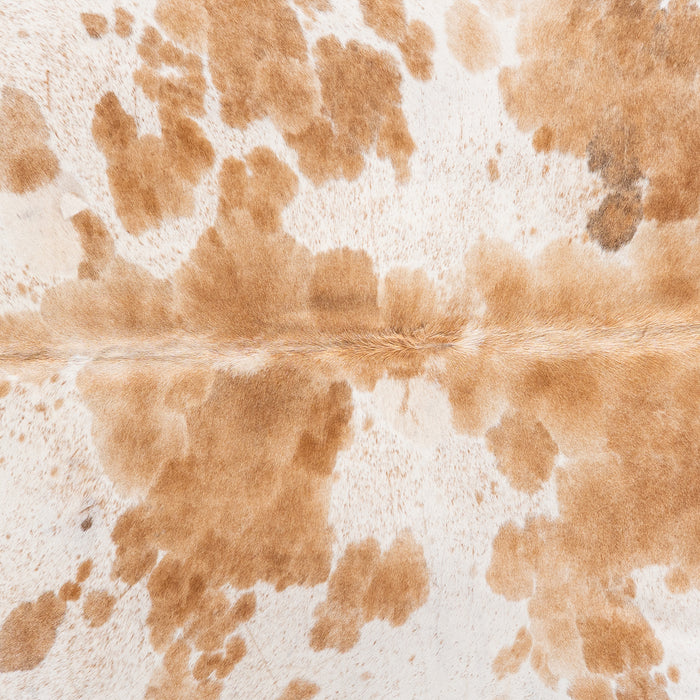 Brazilian Brown Salt and Pepper Cowhide Rug Size 7'11" L x 6'6" W 5331