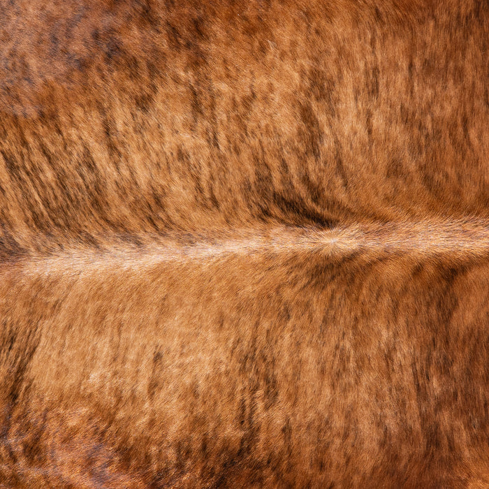 Brazilian Brindle Cowhide Rug Size 6'11" L x 6'11" W 5632