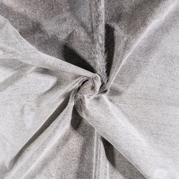 Brazilian Grey Cowhide Rug Size 7'5" L x 6'7" W 4831