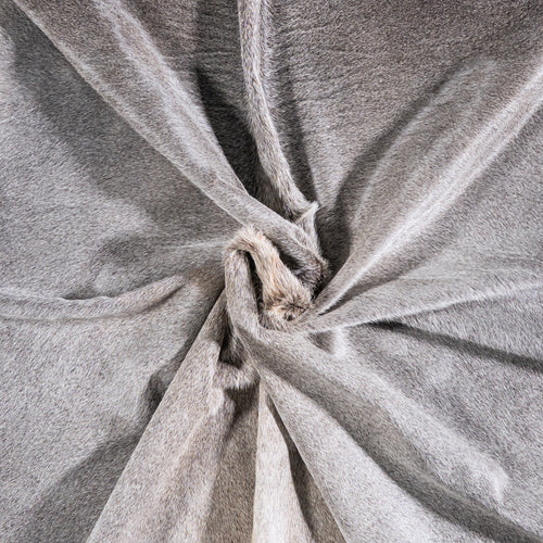 Brazilian Grey Cowhide Rug Size 7'8" L x 7'2" W 4832