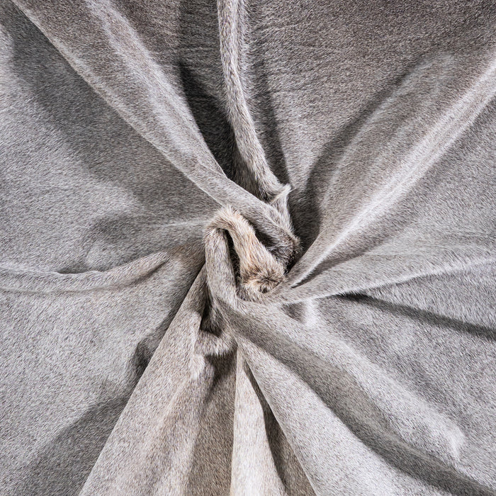 Brazilian Grey Cowhide Rug Size 7'8" L x 7'2" W 4832