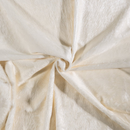 Brazilian White Cowhide Rug Size 8'1" L x 6'6" W 6038