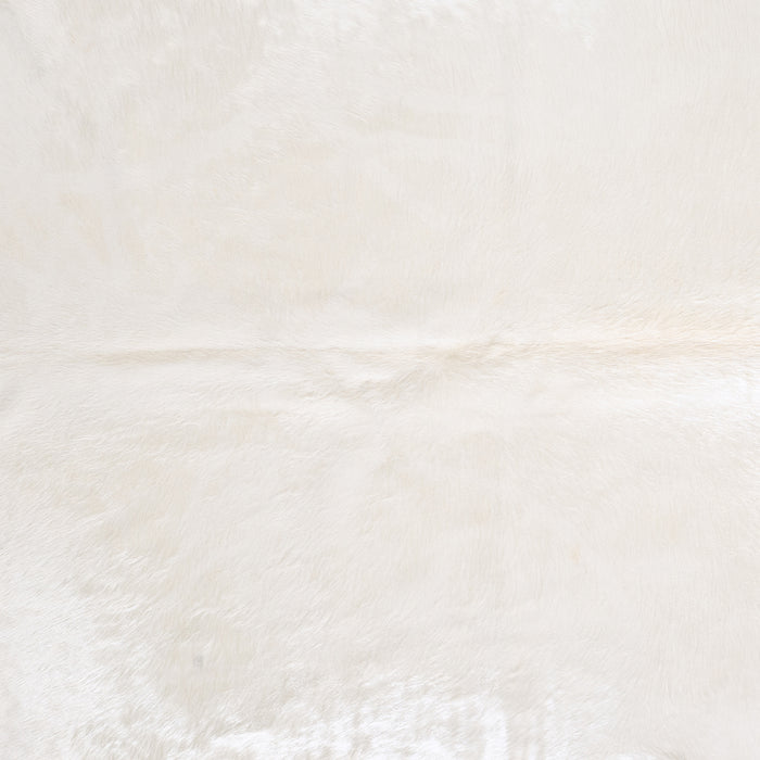 Brazilian White Cowhide Rug Size 8'2" L x 6'2" W 6039