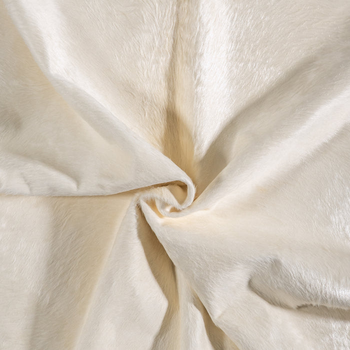 Brazilian White Cowhide Rug Size 8'2" L x 6'2" W 6039