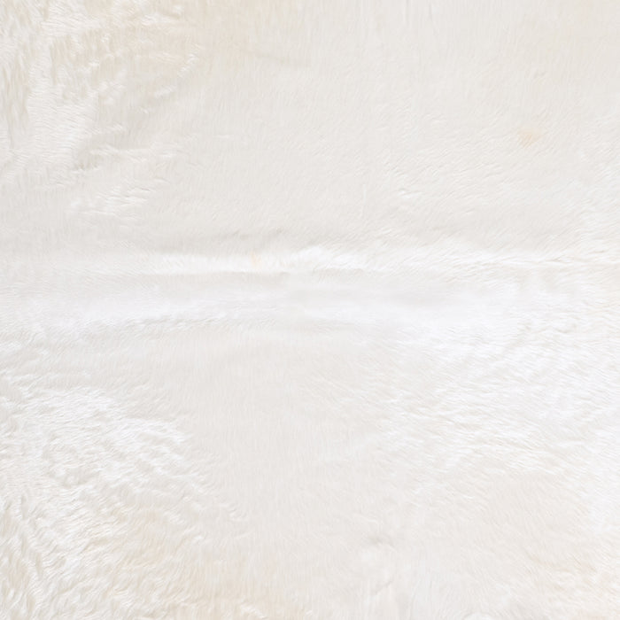 Brazilian White Cowhide Rug Size 8'6" L x 6'7" W 6043